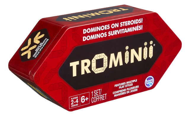 Trominii ®©   The 3 Dimensional Dominoes Game               (FREE Post on all orders)